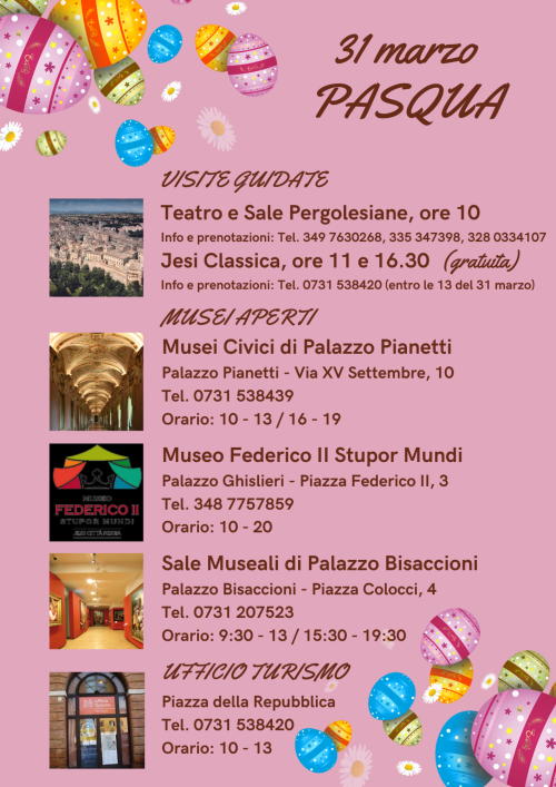 Musei aperti Pasqua 2024 Musei aperti Pasqua 2024